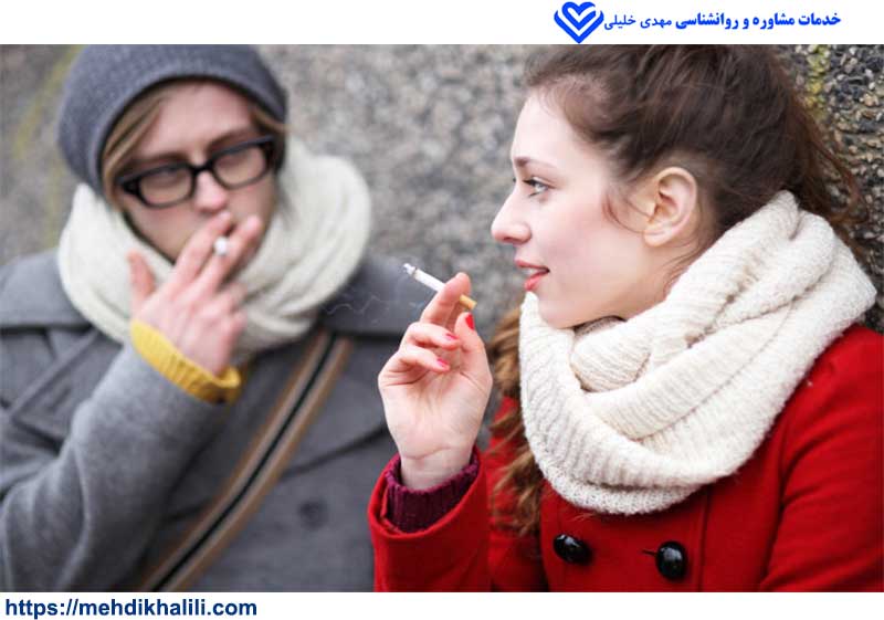 سیگار در نوجوانان دختر
